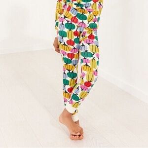 Hanna Andersson ✧ Long John Pajama Pants in Colorful Pumpkins Size 6-7